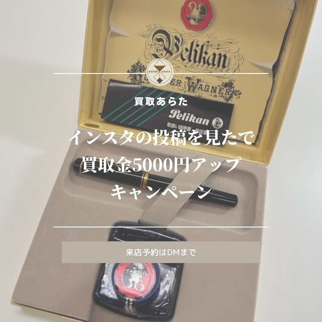 北本店にてこちらの万年筆を買取せていただきました！